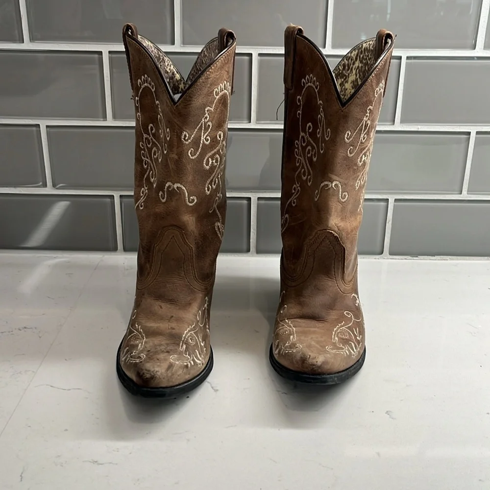 Smoky Mountain Girls Jolene Snip Toe Boots‎ Size 4.5 R